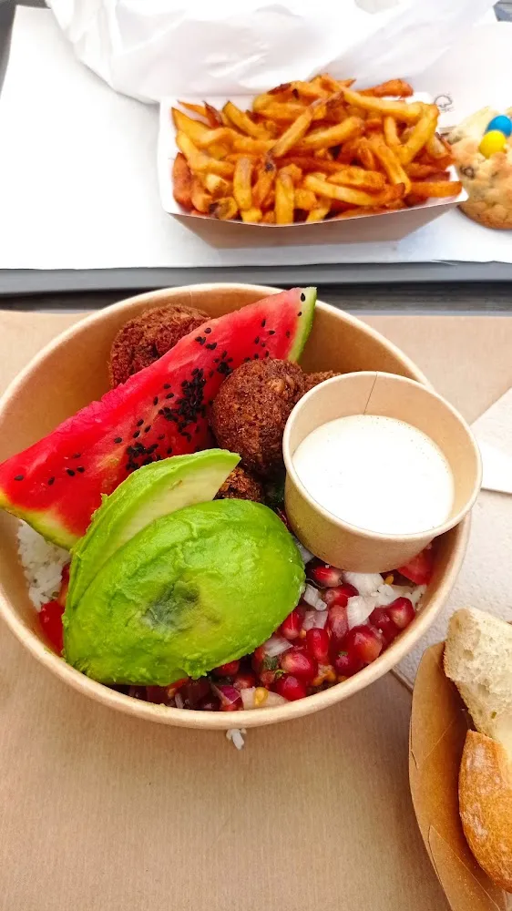 Falafel Et Légumes de Saison